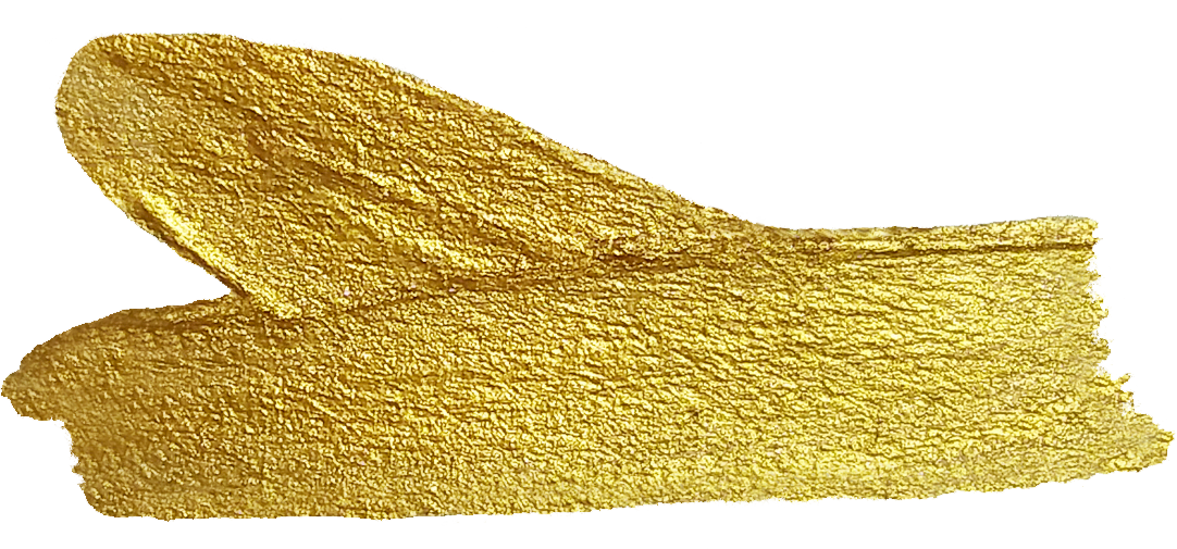 Gold Metallic Brushstroke	